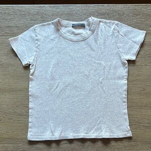 Brandy Melville basic tee. Please see photos for measurements. Gray.